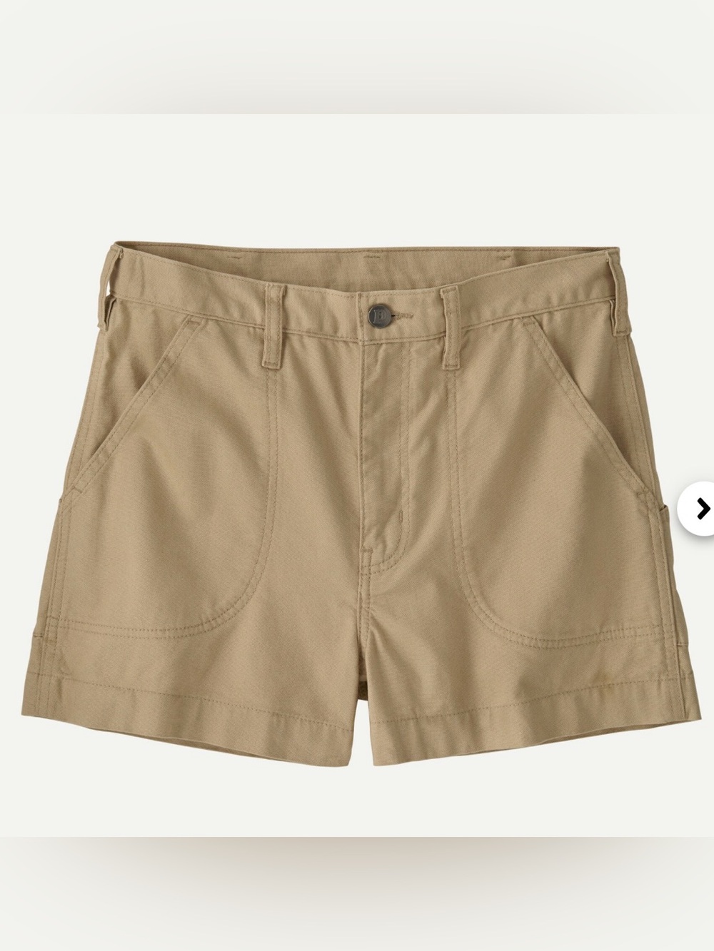Patagonia Women's Stand Up® Shorts - 3" Dark Khaki size 8